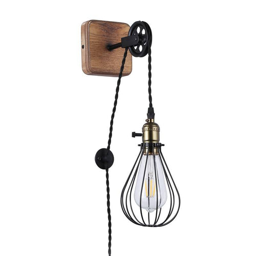 Vintage hanging wall light