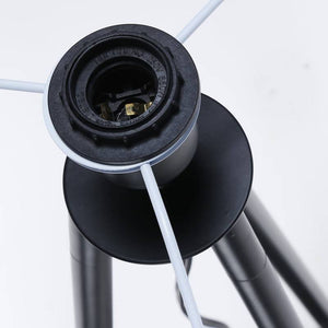 Lámpara de pie con mesita incorporada y trípode "Mandi" (2)