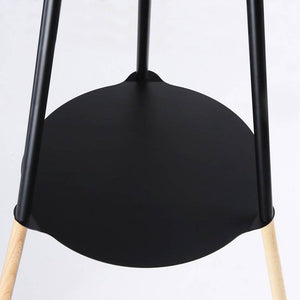 Lámpara de pie con mesita incorporada y trípode "Mandi" (4)