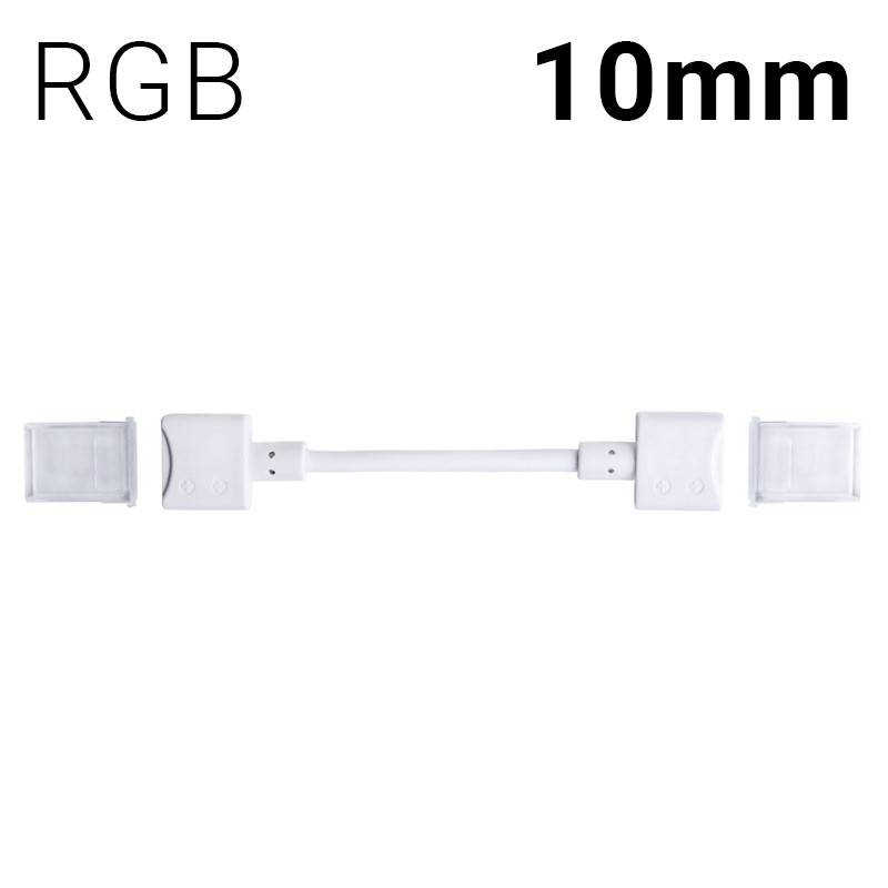 Conector inicio tira a tira RGB 10mm IP68 - Barcelona Led-Accesorios