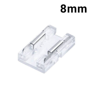 Conector rápido CLIP INVISIBLE 2 pin Unión tira a tira monocolor 8mm IP20 - Barcelona Led-Accesorios