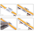 Quick connector CLIP INVISIBLE 2 pin strip to strip connection single color 8mm IP20 2