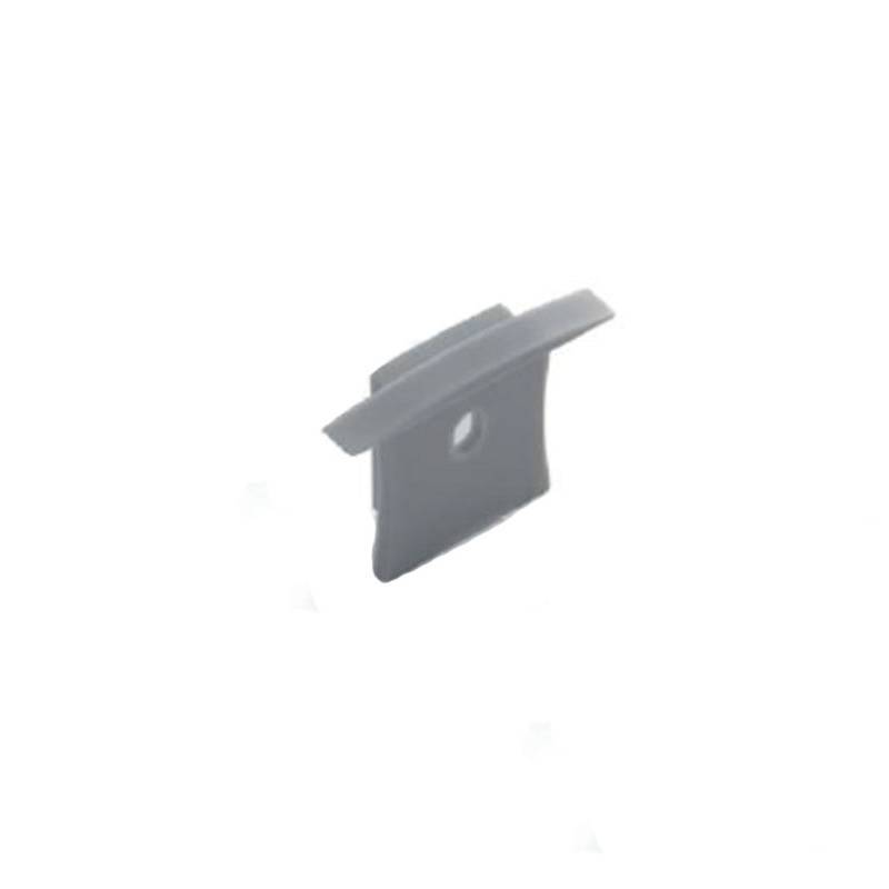 Tapa lateral para perfil de aluminio empotrable en suelo 36x28mm (1ud) - Barcelona Led-Accesorios