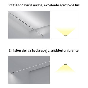 Kit iluminación lineal SKYline - 90W - 120LED/m - 5m - Barcelona Led-
