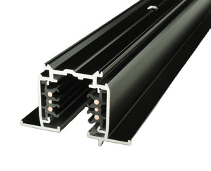 Carril trifásico empotrable para focos LED - barra 2 metros