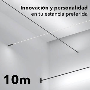 Kit SKYline iluminación lineal COB 320led/m 120W 10m - Barcelona Led-Decoración