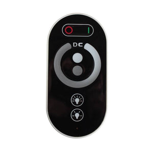 Regulador / dimmer con mando táctil RF para tira monocolor 12/24V 18A (3)