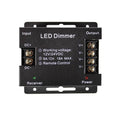Color temperature controller / dimmer and RF controller for LED strip CCT 12/24V-DC 12A 4