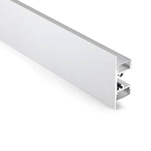 Perfil de aluminio para tira LED superficie - Bañador arriba/abajo - 18x49mm - 2 metros (4)