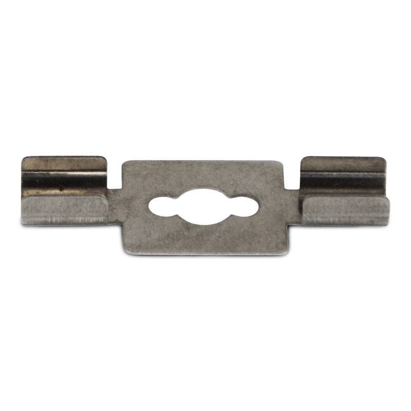 Grapa metálica para sujeción de perfil de aluminio 20x27mm (1ud)
