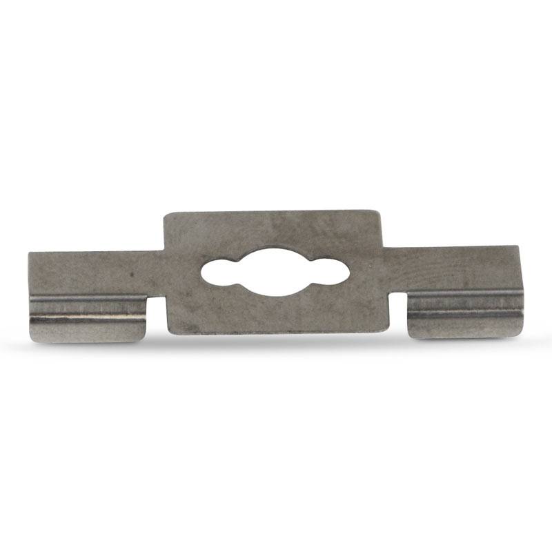 Grapa metálica para sujeción de perfil de aluminio 20x27mm (1ud) - Barcelona Led-Accesorios
