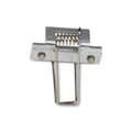 Metal clamp for fastening of recessed aluminum profile 36x28mm (1pc) 2