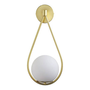 Aplique de pared bola cristal "Clara" - E14 - Barcelona Led-Decoración