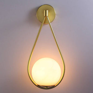 Aplique de pared bola cristal "Clara" - E14 - Barcelona Led-Decoración
