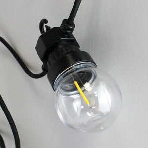 Guirnalda LED con panel solar de 8 metros con 10 bombillas integradas (2)