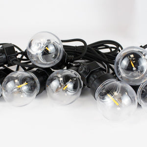 Guirnalda LED con panel solar de 8 metros con 10 bombillas integradas (6)