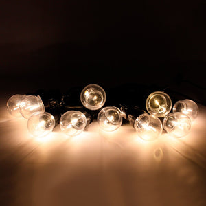 Guirnalda LED con panel solar de 8 metros con 10 bombillas integradas (8)