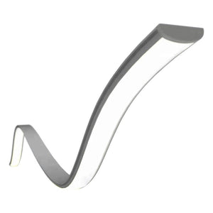 Perfil de aluminio para tira LED flexible / moldeable - 18x6mm - 2 metros - Barcelona Led-Accesorios