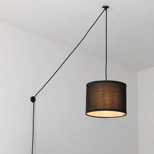 Lámpara colgante decorativa "KIM" - Con cable y enchufe - E27 (14)