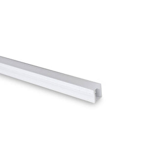 Perfil de aluminio para tira LED de 5mm superficie - 8X12mm - 2metros