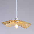 Wicker pendant lamp