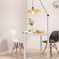 Wicker pendant lamp with cable