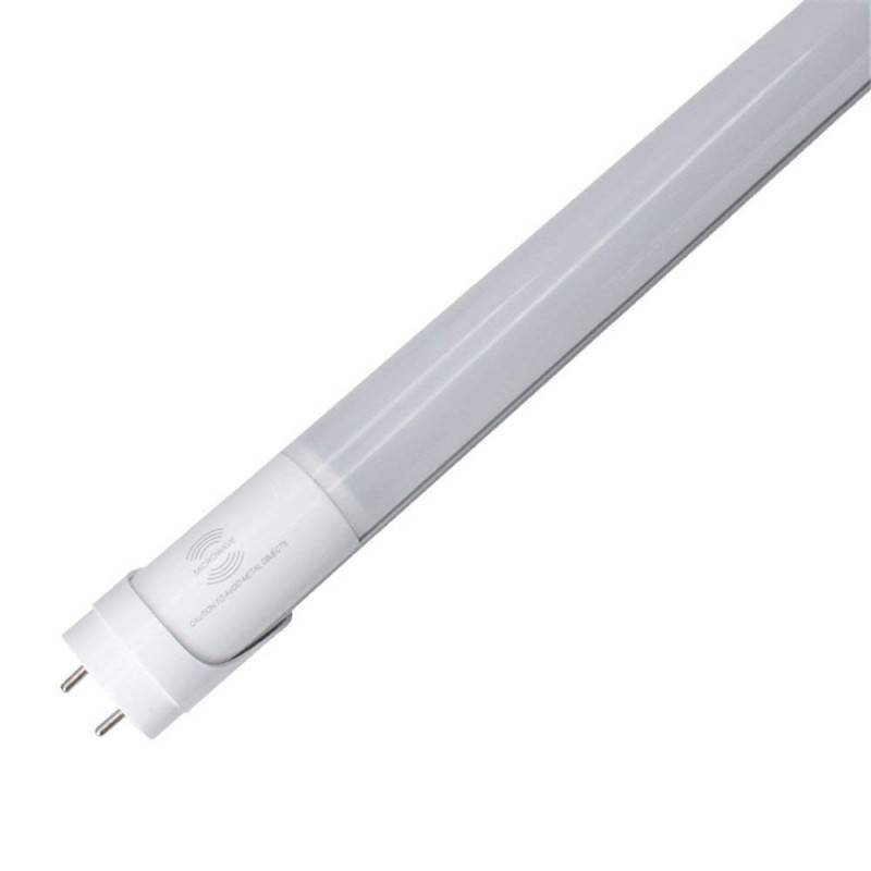 Tubo LED T8 150cm 24W con sensor microondas blanco 6000K cristal opal