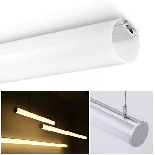 Suspension or Surface LED Strip Profile 23X8mm for LED Strips (2m)