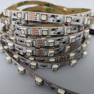 Tira de LED 12V-DC 72W ancho 5mm multicolor RGB IP20 (SMD3535 72ch/m) Rollo 5 metros (2)