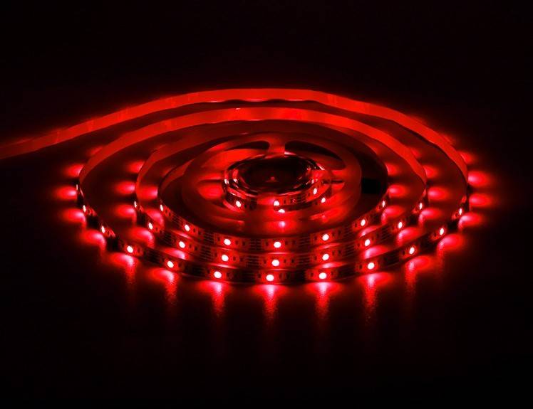 Tira de LED 12V-DC 72W ancho 5mm multicolor RGB IP20 (SMD3535 72ch/m) Rollo 5 metros (1)