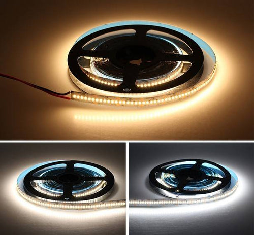 Striscia LED 24V-DC 26W/m CRI90 monocolore IP20 rotolo da 5 metri