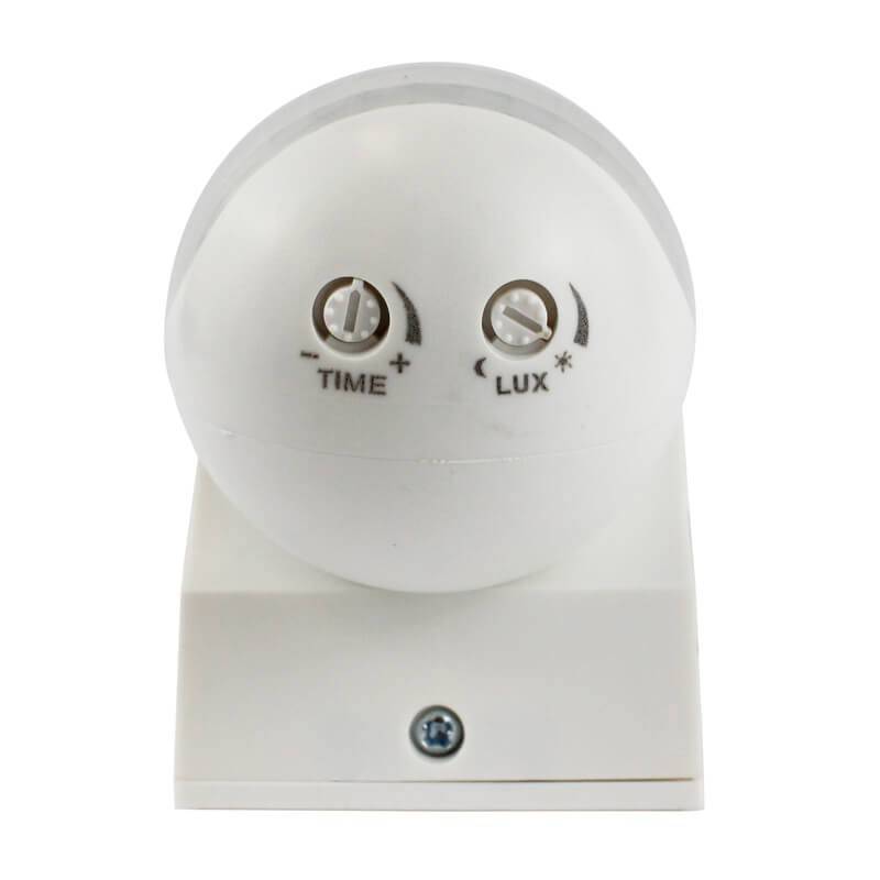Sensor de movimiento infrarrojo PIR orientable IP44 - Barcelona Led-
