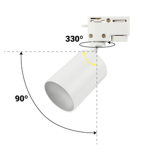 Foco LED para Carril Monofásico Orientable GU10 (17)