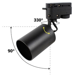 Foco LED para Carril Monofásico Orientable GU10 (18)