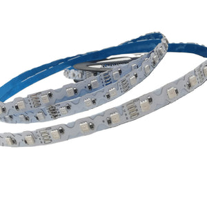 Tira LED RGB zig zag - 12V - 50W - 8mm - IP20 - 42ch/m - Rollo 5 metros - Corte cada 6,2 cm