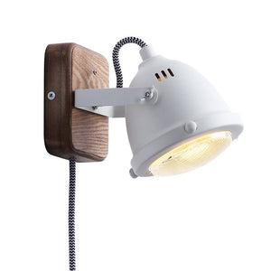 Aplique de pared industrial "Mott" - Orientable - GU10 Incluida - Barcelona Led-Decoración