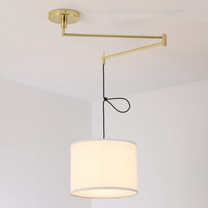 Lámpara Colgante "Neck" Articulada de Techo E27 con Brazo Giratorio (3)