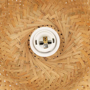 Aplique de mimbre con enchufe "Round" (4)