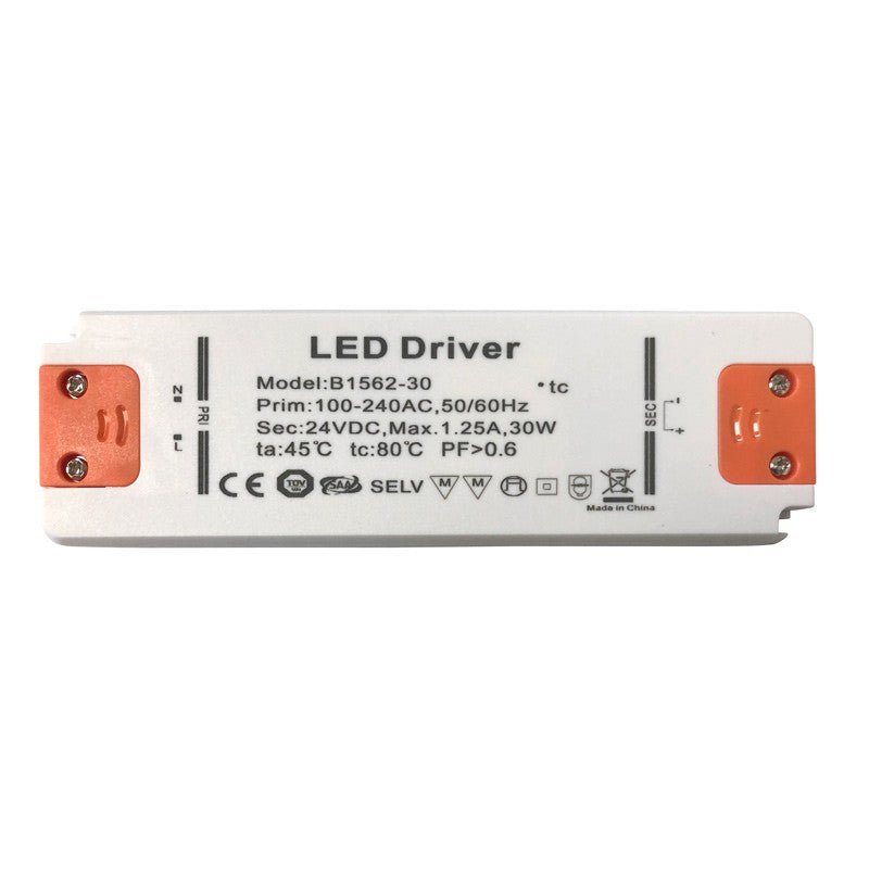 Fuente de alimentación ultra slim 24V 30W IP20 - Barcelona Led-Material eléctrico