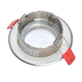 IP54 waterproof fixed recessed downlight ring Ø83MM Nickel for GU10 / MR16 2