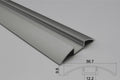 Aluminum Profile 58x9mm Half Moon Shaped Surface (2 mt) 5