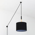 Pendant ceiling lamp with socket