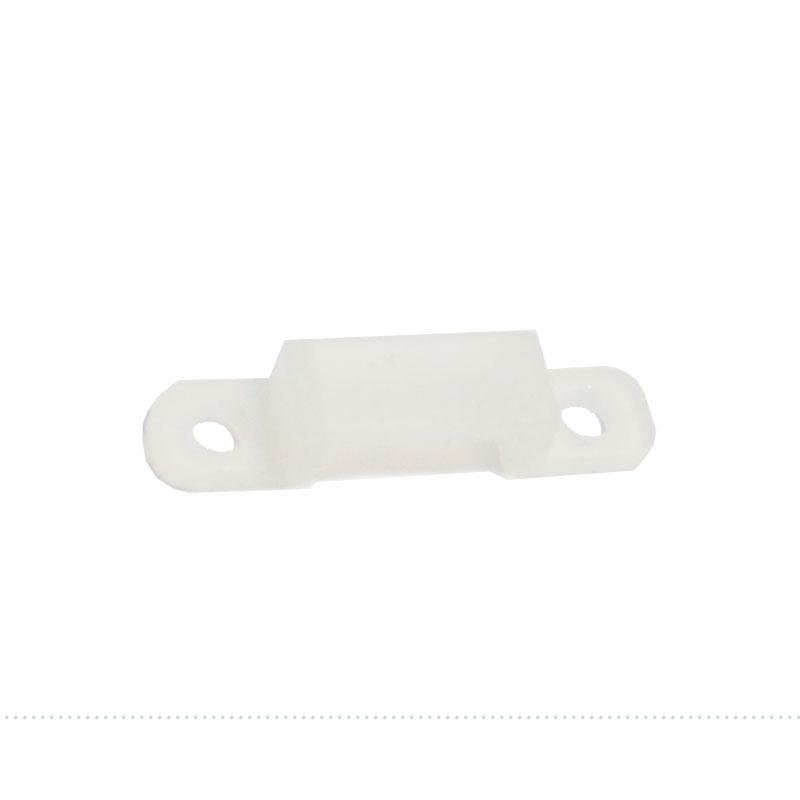 Grapa de silicona para tira LED estanca IP67 de 12mm