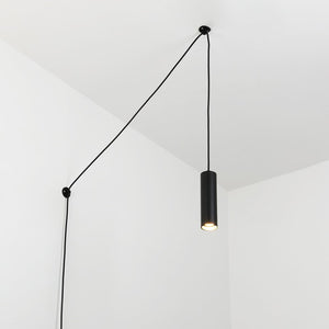 Lámpara colgante minimalista con cable y enchufe "RIM" - GU10 (5)