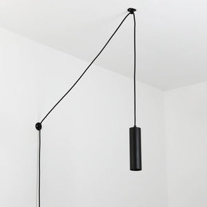 Lámpara colgante minimalista con cable y enchufe "RIM" - GU10 - Barcelona Led-Decoración