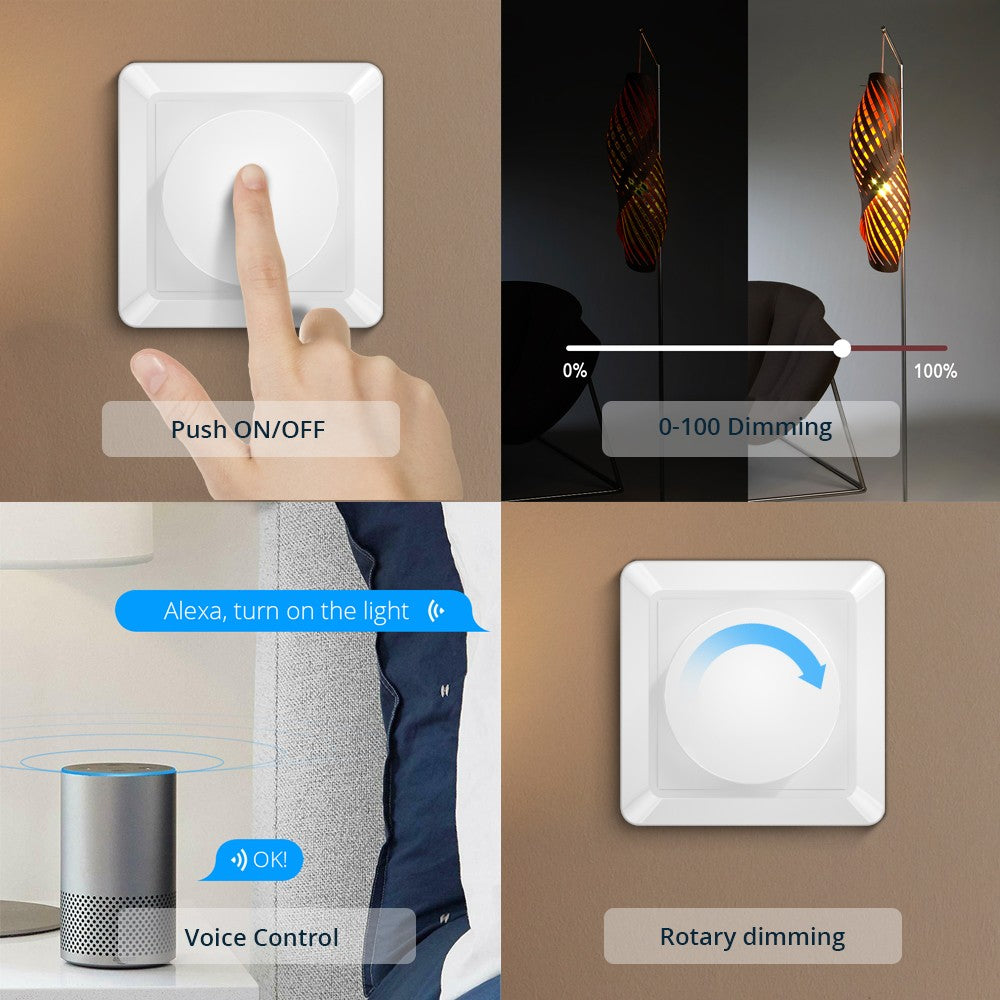 Dimmer Smart WIFI 200W Función Encendido/Apagado (1)