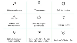 Dimmer Smart WIFI 200W Función Encendido/Apagado (14)