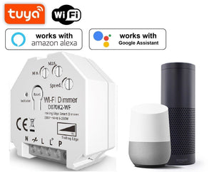 Dimmer SMART WIFI 250W Tuya APP - PUSH - Barcelona Led-Control y regulación
