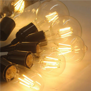 Bombilla LED filamento E27 G95 - 8W - Barcelona Led-