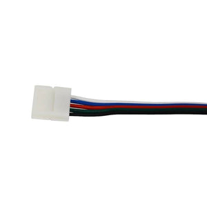 Cable conector rápido para unión entre tiras LED RGBW 12/24V (2)